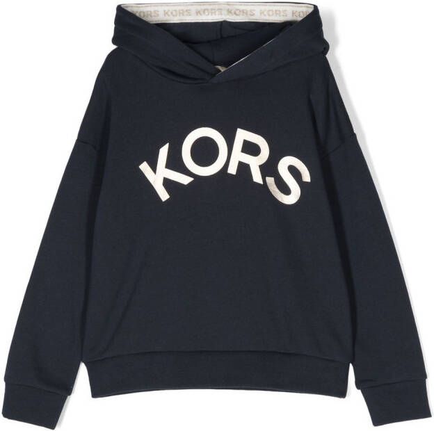 Michael Kors Kids Sweater met capuchon Blauw