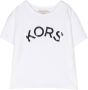 Michael Kors Kids T-shirt met logoprint Wit - Thumbnail 1