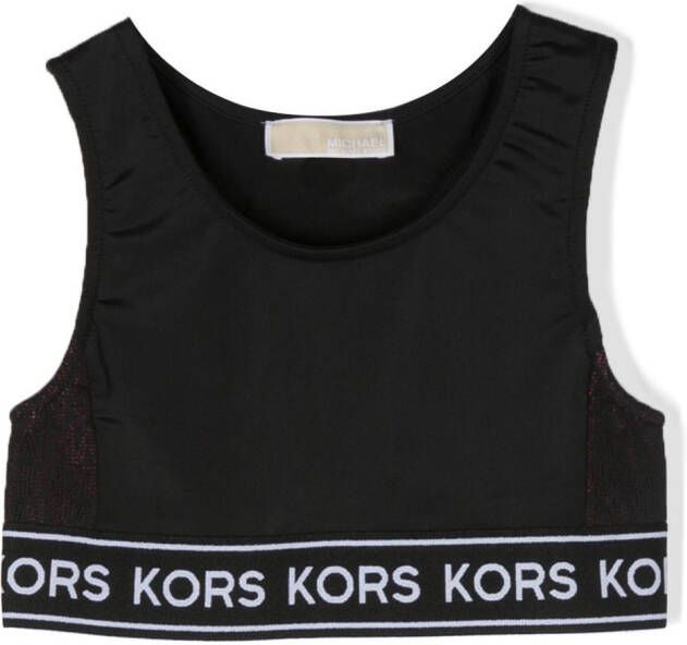 Michael Kors Kids Hemd met logoprint Zwart