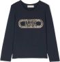 Michael Kors Kids T-shirt met studs Blauw - Thumbnail 1