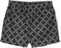 Michael Kors Kids Shorts met monogramprint Zwart - Thumbnail 1