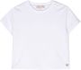 Michael Kors Kids Plissé T-shirt Wit - Thumbnail 1