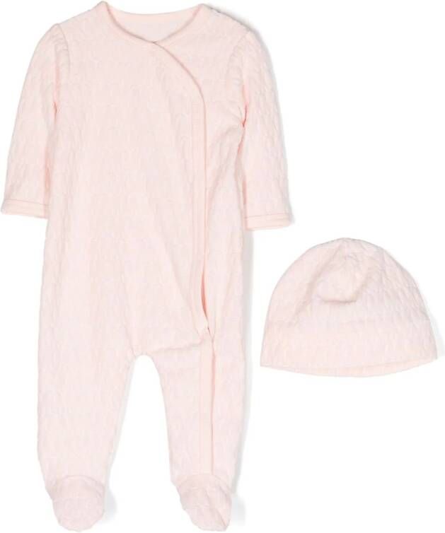 Michael Kors Kids Pyjama met textuur Roze