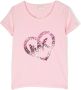 Michael Kors Kids T-shirt met ronde hals Roze - Thumbnail 1