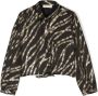 Michael Kors Kids Shirt met kettingprint Zwart - Thumbnail 1