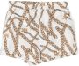 Michael Kors Kids Shorts met kettingprint Wit - Thumbnail 1