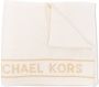 Michael Kors Kids Sjaal met logoprint Beige - Thumbnail 1