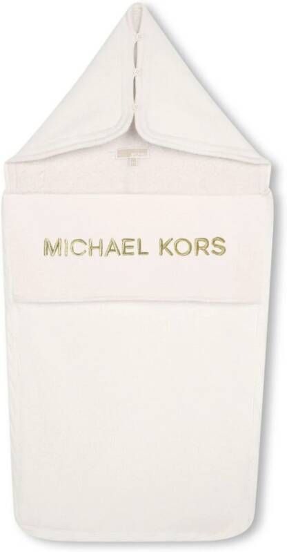 Michael Kors Kids Slaapzak met logo Wit