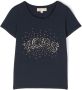 Michael Kors Kids T-shirt met logo Blauw - Thumbnail 1