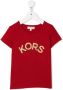 Michael Kors Kids T-shirt met logo Rood - Thumbnail 1