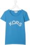 Michael Kors Kids T-shirt met logoprint Blauw - Thumbnail 1