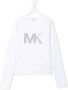 Michael Kors Kids T-shirt verfraaid met pailletten Wit - Thumbnail 1
