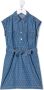 Michael Kors Kids T-shirtjurk met monogramprint Blauw - Thumbnail 1