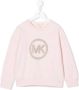 Michael Kors Kids Trui met logo van studs Roze - Thumbnail 1
