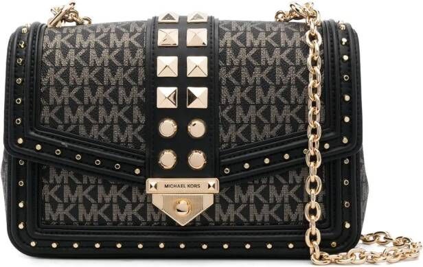 Michael Kors Soho grote crossbodytas Zwart