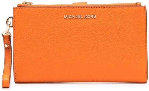 Michael Kors Leren portemonnee Oranje