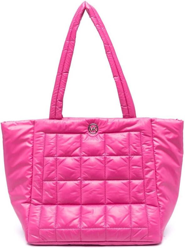 Michael Kors Collection Leren bikerjack Goud