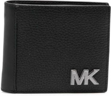 Michael Kors Portemonnee met logoplakkaat Zwart