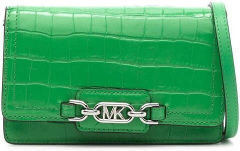 Michael Kors Boekentas met logoplakkaat Groen