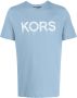 Michael Kors T-shirt met logoprint Blauw - Thumbnail 1