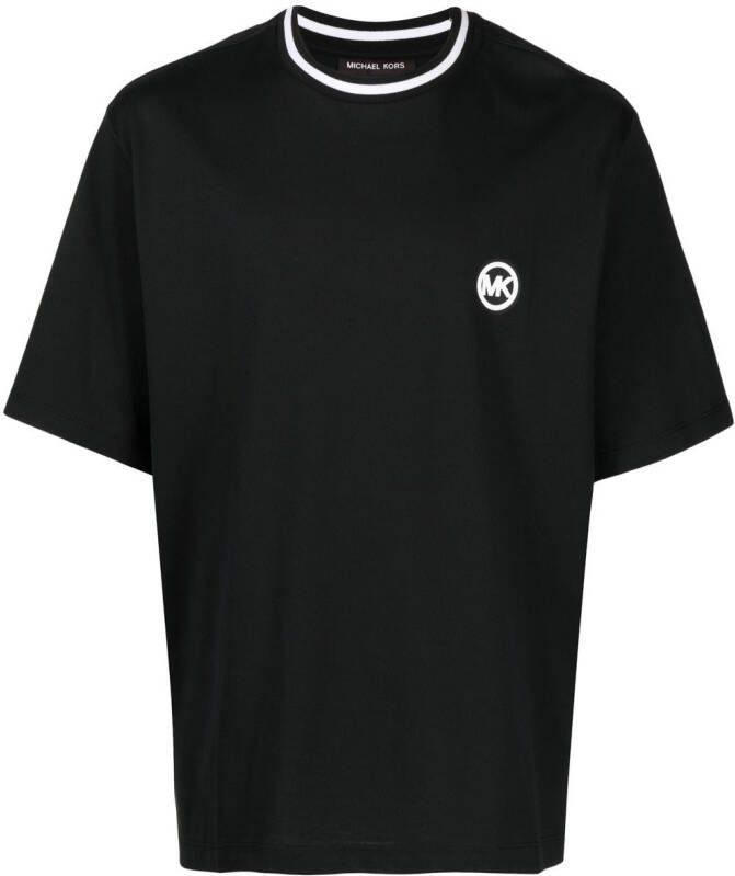 Michael Kors T-shirt met logoprint Zwart