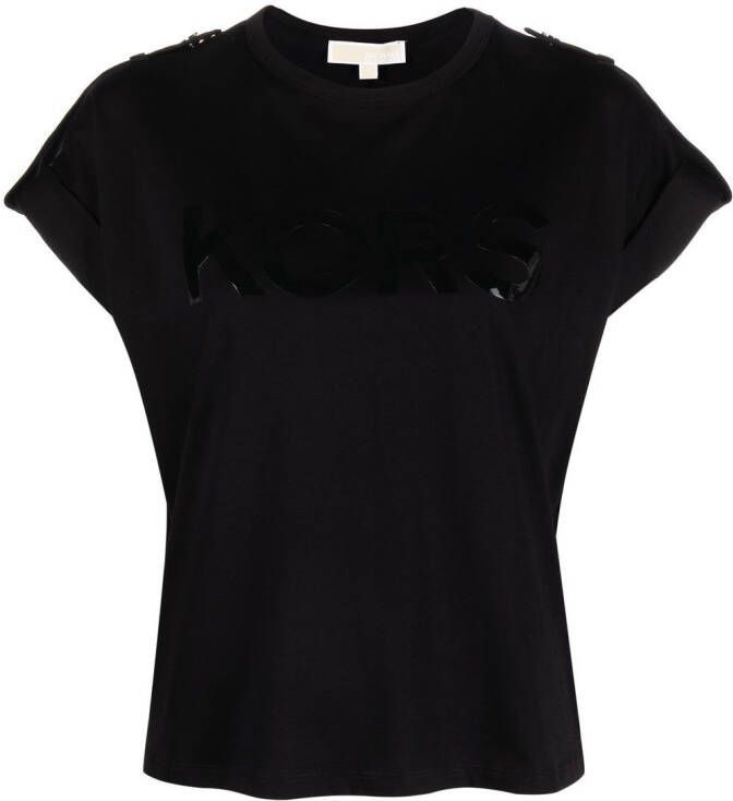 Michael Kors T-shirt met logoprint Zwart