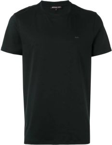 Michael Kors logo stud T-shirt Zwart
