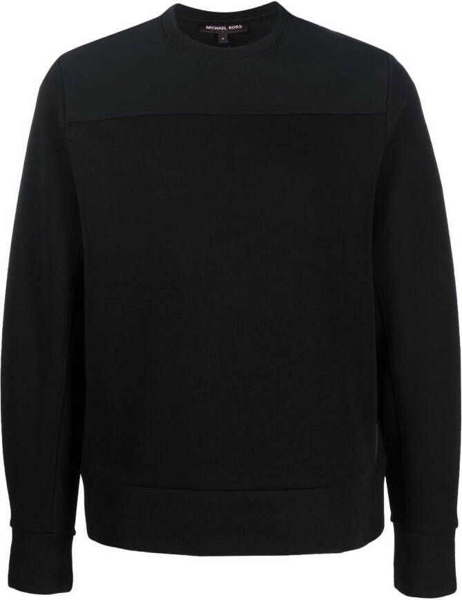 Michael Kors Sweater met ronde hals Zwart