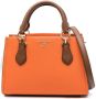 Michael Kors Marilyn Saffiano kleine shopper Oranje - Thumbnail 1