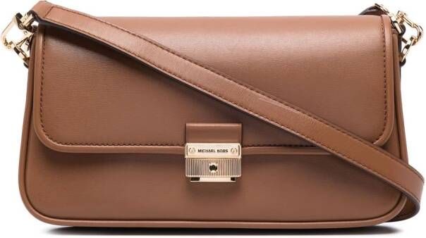 Michael Kors Schoudertas met monogramprint Zwart