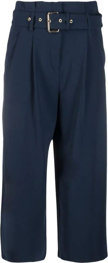 Michael Kors Cropped broek Blauw