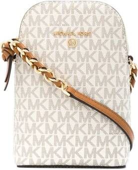 Michael Kors Crossbodytas met logoprint Wit