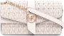 Michael Kors Greenwich schoudertas met logoplakkaat Beige - Thumbnail 1