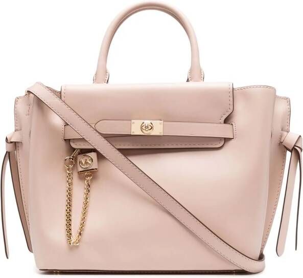 Michael Kors Hamilton Legacy leren shopper Roze