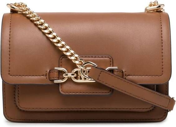Michael Kors Heather crossbodytas van imitatieleer Bruin