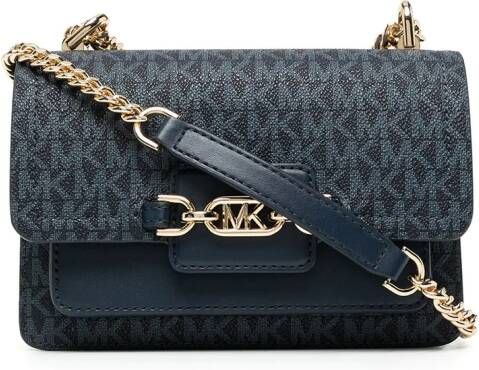 Michael Kors Heathers crossbodytas Blauw