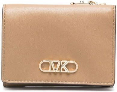Michael Kors Leren portemonnee Bruin