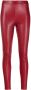 Michael Kors Legging met leren-effect Rood - Thumbnail 1