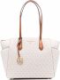 Michael Kors Marilyn shopper met logo Beige - Thumbnail 1