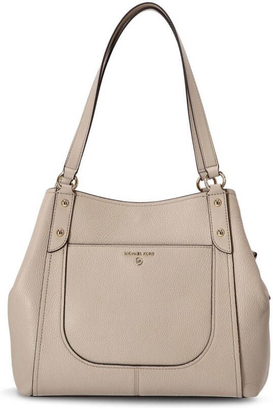 Michael Kors Sweater met logoprint Beige
