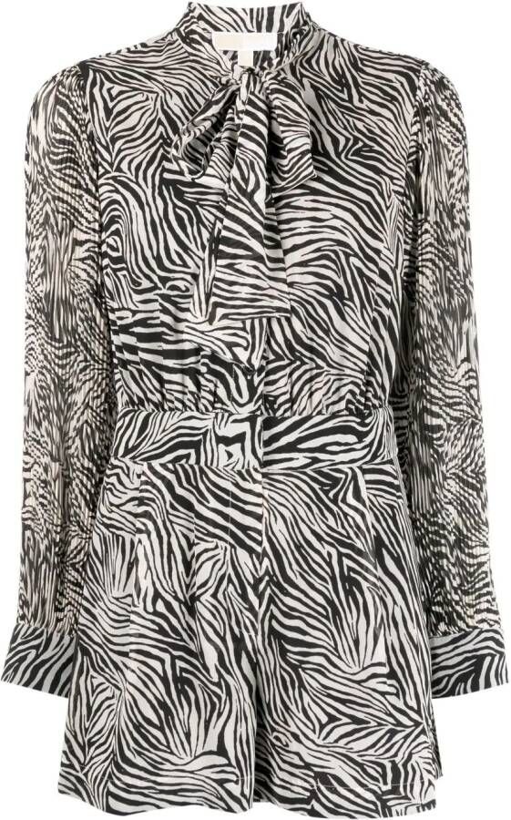 Michael Kors Portemonnee met logoplakkaat Roze