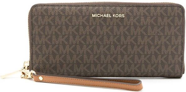 Michael Kors Portemonnee Bruin
