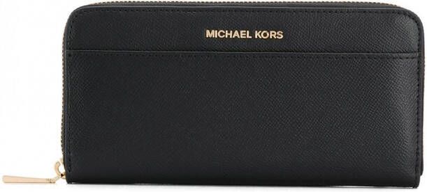 Michael Kors Portemonnee met textuur Zwart
