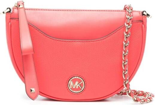 Michael Kors Freya shopper verfraaid met logo Zwart