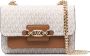 Michael Kors Schoudertas met monogram Beige - Thumbnail 1