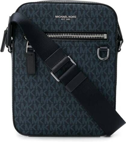Michael Kors Schoudertas met monogram Blauw