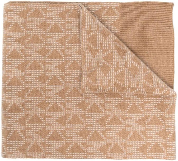Michael Kors Handschoenen met geborduurd monogram Zwart