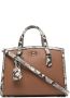 Michael Kors Handtas met slangenprint Bruin - Thumbnail 5