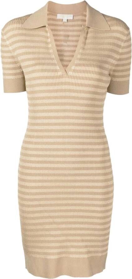 Michael Kors Jet Set portemonnee met monogramprint Bruin