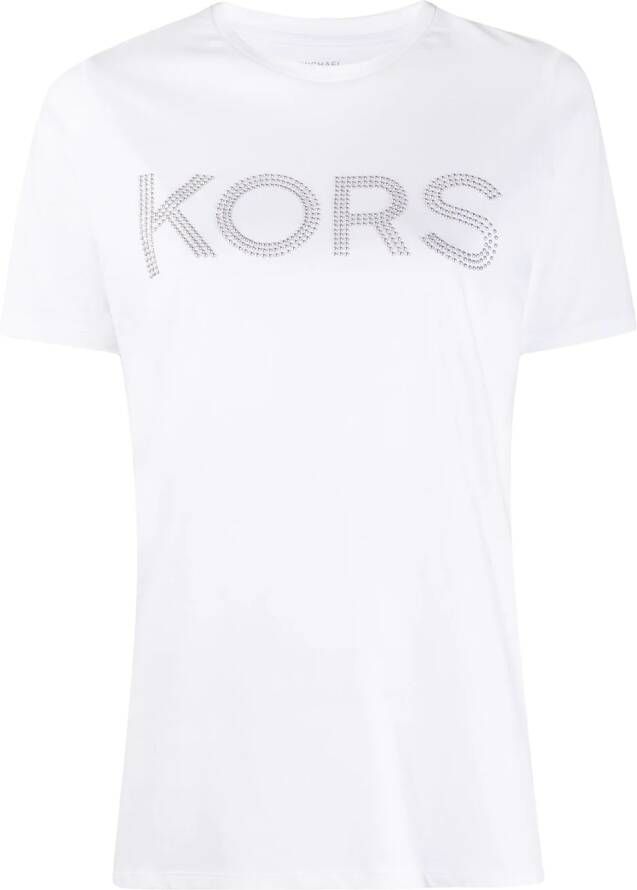 Michael Kors T-shirt met logoprint Zwart